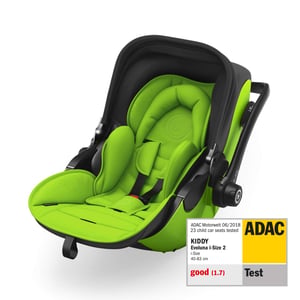 Kiddy Evoluna i-Size 2 autosjedalica s Isofix bazom - 40-83 cm - Lizard Green