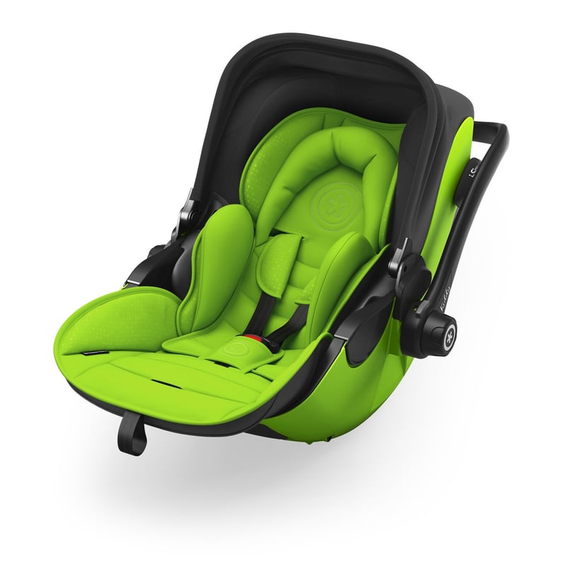 Kiddy Evoluna i-Size 2 Autósülés Isofix Alappal 0+, 40-83 Cm, Lizard Green