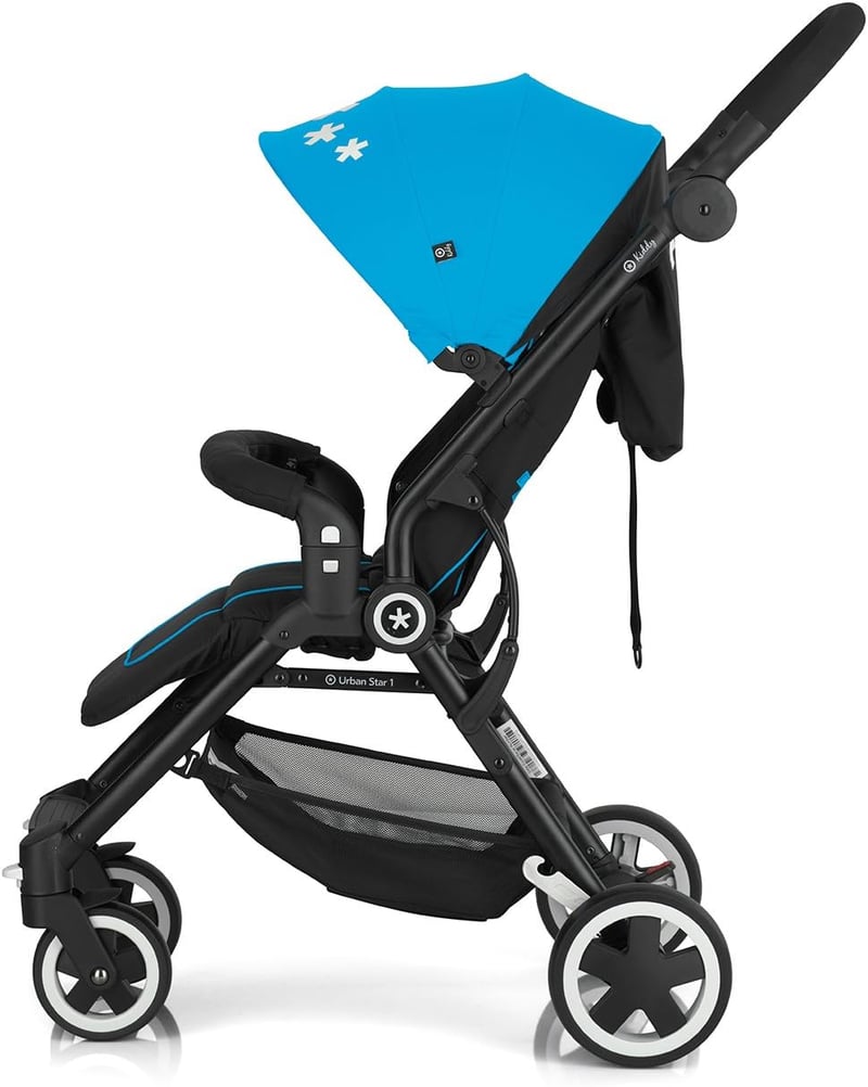 Kiddy Urban Star 1 Kompakt Babakocsi Nyári Kék