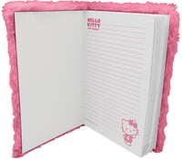 Caiet de pluș Kids Licensing Hello Kitty și prietenii, A5, liniat, copertă moale, idee de cadou pentru fete 2
