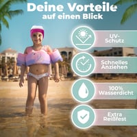 KIDVERSE detská plavecká čiapka na dlhé vlasy s protišmykovými výstupkami 3