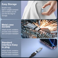 Adaptér kigpozi Lightning na USB-C, 2 ks – rýchle nabíjanie a prenos dát pre iPhone 6