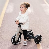 KikkaBoo Flash 5 u 1 tricikl i guralica, s podesivom ručkom za guranje, EVA kotačima, čeličnim okvirom, bež, od 2 godine starosti 7