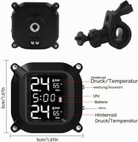 Kikuo TPMS gumiabroncs nyomásmérő rendszer 2 szenzorral 3