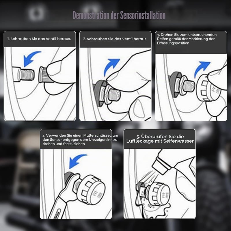 Kikuo TPMS gumiabroncs nyomásmérő rendszer 2 szenzorral