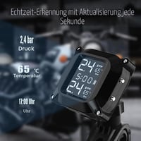 Kikuo TPMS gumiabroncs nyomásmérő rendszer 2 szenzorral 2