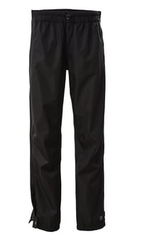 Pantaloni de ploaie pentru femei Killtec KOS 18 WMN PNTS cu fermoar complet, pliabili, negri, mărimea 50 1