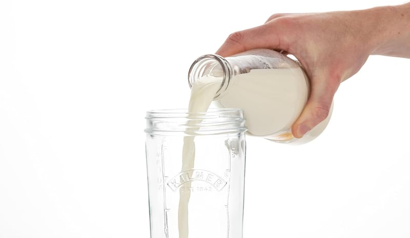 Kilner Kefir Készlet 500ml Üveg Rozsdamentes Fedéllel és Szitával