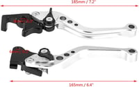 KIMISS 22mm CNC Alumínium Motoros Fék és Kuplung Kar Univerzális Hidraulikus 2