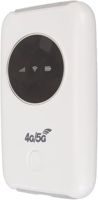 KIMISS 5G WiFi Hordozható Router - 4G LTE USB WiFi Modem 300Mbps Sebességgel, Micro SIM Kártyahely, 3200mAh Akkumulátor, 10 Eszköz Csatlakoz 1