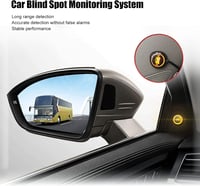 KIMISS Autós Holttér Figyelő BSD Sávváltás Asszisztens Parkolóradar Vezetéstámogatás 3