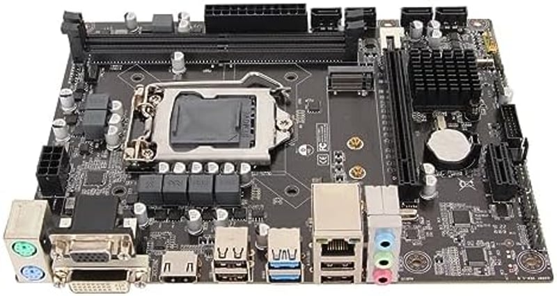 KIMISS H310 LGA 1151 Micro ATX DDR4 Alaplap 8. 9. Gen Intel