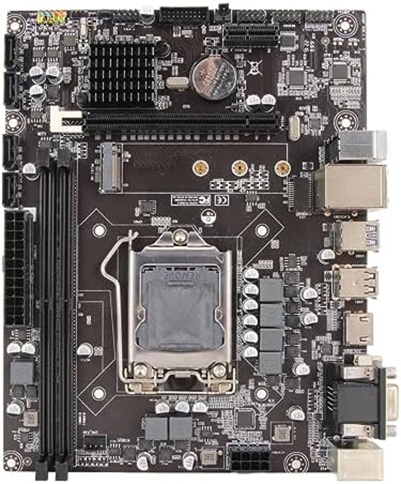 KIMISS H310 LGA 1151 Micro ATX DDR4 Alaplap 8. 9. Gen Intel