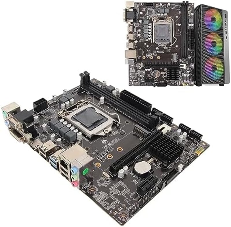 KIMISS H310 LGA 1151 Micro ATX DDR4 Alaplap 8. 9. Gen Intel
