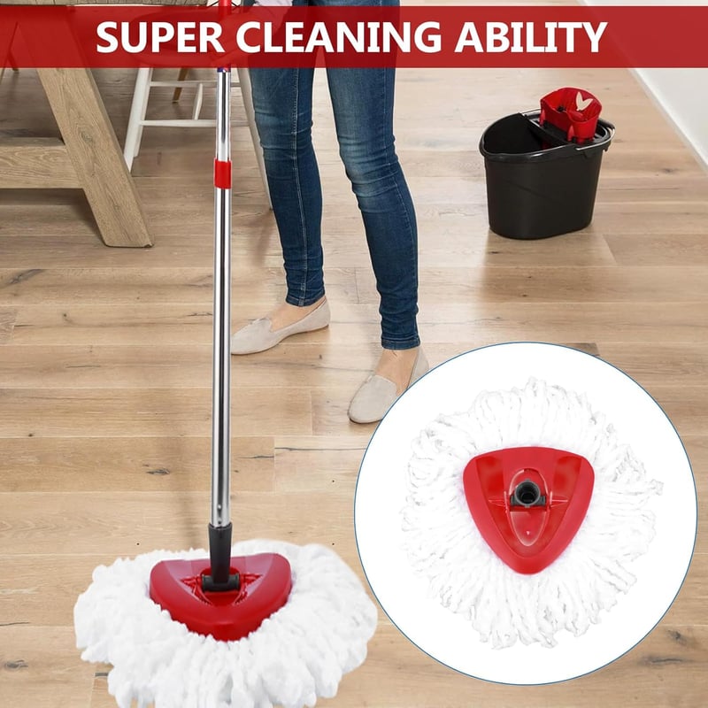 Kinberry Vileda Turbo Mop fej csomag 4db mikroszálas pótfej kefével