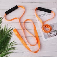 KINBOM Szarvas Húzókötél Szett 2db Narancssárga Vadász Hám Önzáró Hurokkal Ergonomikus Fogantyú Vadászfelszerelés 3