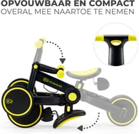 Kinderkraft 4TRIKE Egyensúlyi Kerékpár Gyerekeknek, Pedál Nélküli Bicikli Alumínium 5