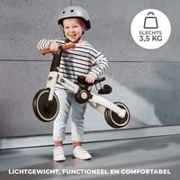 Kinderkraft 4TRIKE Egyensúlyi Kerékpár Gyerekeknek, Pedál Nélküli Bicikli Alumínium 4