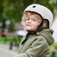 Kinderkraft Biztonsági Sisak Fehér Gyermek Fejvédelem 3