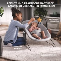 Kinderkraft ENOCK Gyerek Etetőszék, CALMEE Babafektetővel Kompatibilis, Levehető Biztonsági Rúd és Heveder, 6 Hónaptól 10 Éves Korig, Állítható Háttámla 7
