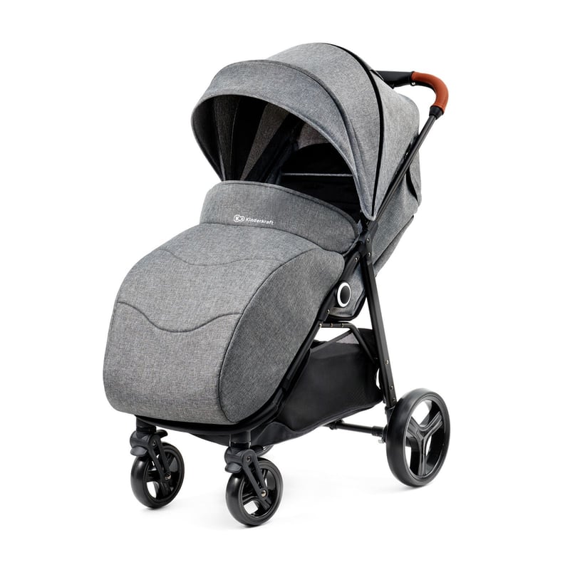 Kinderkraft Grande Babakocsi Újszülöttől 15 kg-ig, Fekvő Pozícióval