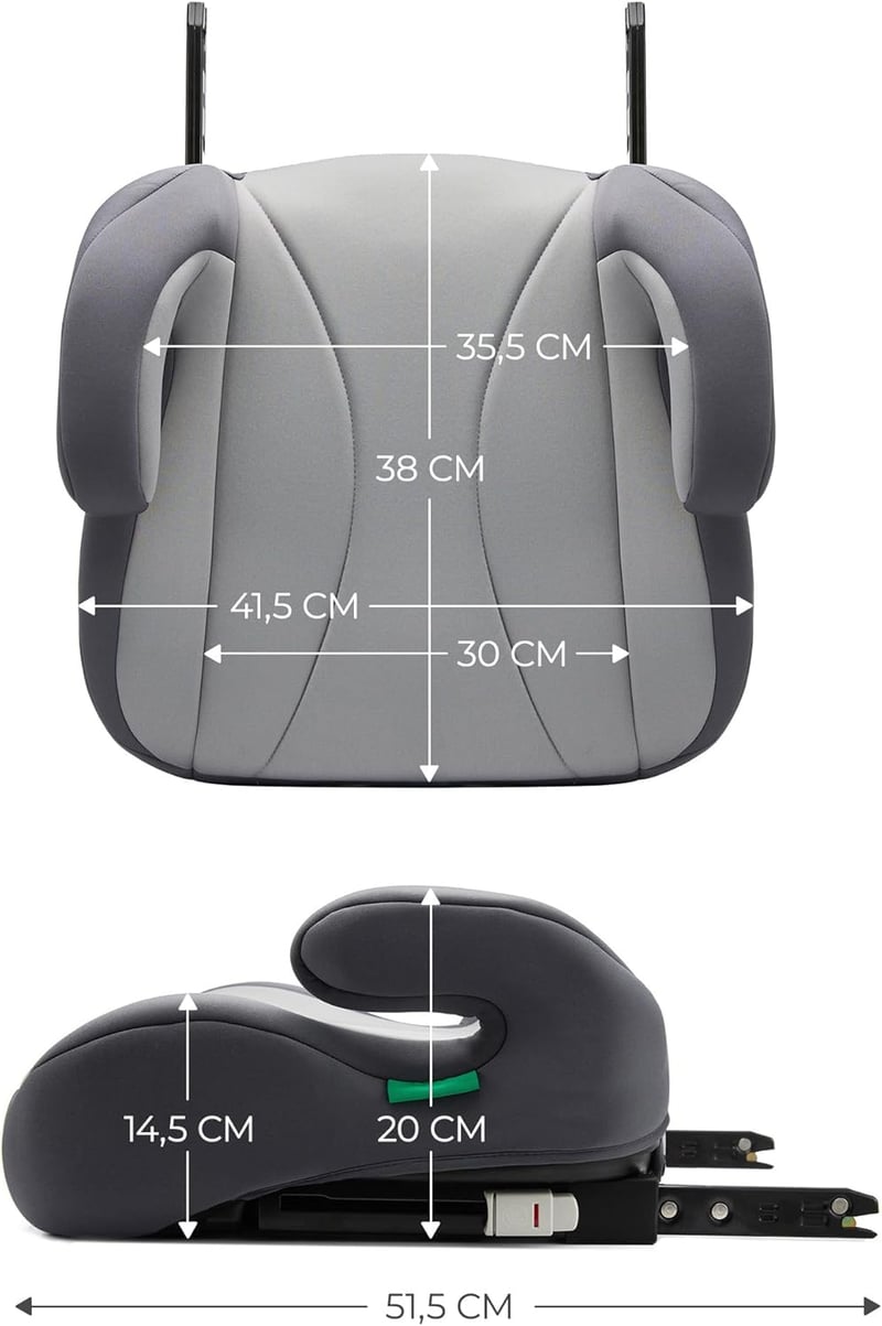 Kinderkraft I-Boost Autósülés 135-150cm, Ülésmagasító 9-12 Éves Gyerekeknek