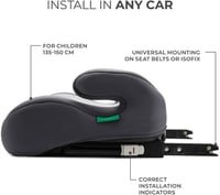 Kinderkraft I-Boost Autósülés 135-150cm, Ülésmagasító 9-12 Éves Gyerekeknek 2