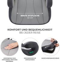 Kinderkraft I-Boost Autósülés 135-150cm, Ülésmagasító 9-12 Éves Gyerekeknek 3