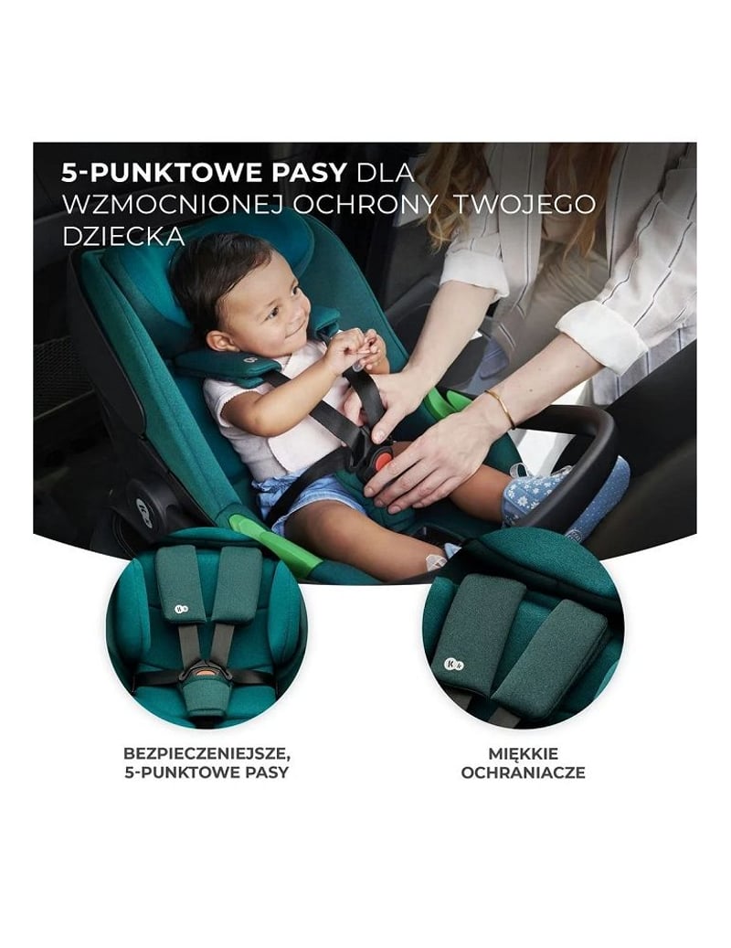 Kinderkraft I-Care i-Size Autósülés 0-13 kg Fekete 40-87 cm, ISOFIX alap nélkül