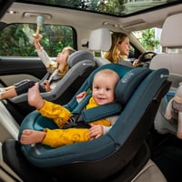 Kinderkraft I-Guard i-size 40-105 cm Autósülés Isofix és Támaszlábbal, 360° Forgó, Harbor Blue 11