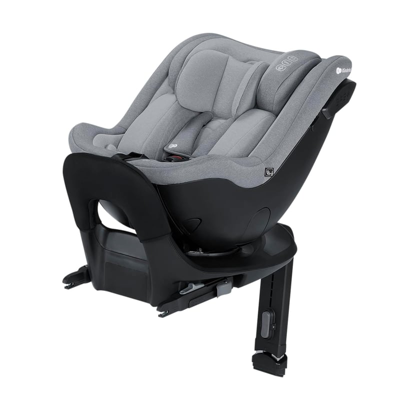 Kinderkraft I-Guard i-size 40-105 cm Autósülés Isofix és Támaszlábbal, 360° Forgó, Harbor Blue