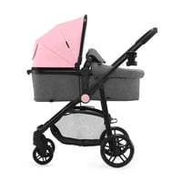 Cărucior Kinderkraft July 2 în 1 cu landou, roz 2