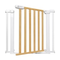 Kinderkraft Lock&GO lépcsőkapu 75-103 cm, fúrás nélkül, 90 fokos nyitás 2