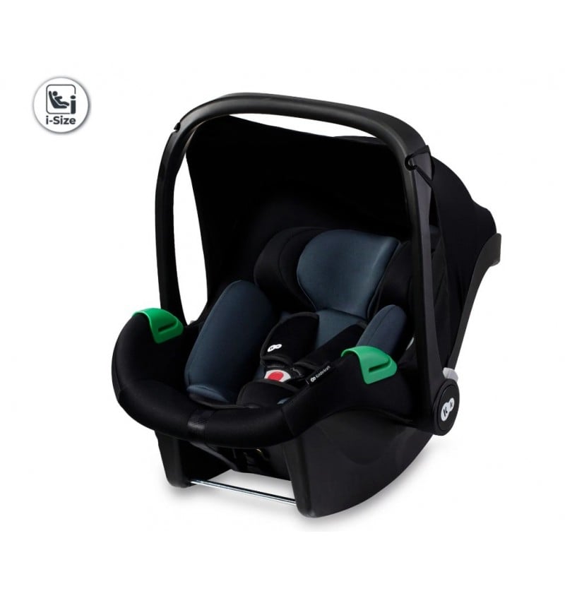 KINDERKRAFT Mink Pro Black Autósülés 0-13 kg i-Size Biztonsági Ülés, ISOFIX alap nélkül