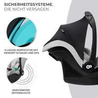 Kinderkraft Mink Pro i-Size Autóülés 40-75 cm Szürke ISOFIX Nélkül 5