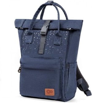 Kinderkraft MOONPACK ruksak za pelene s podlogom za previjanje - plavi