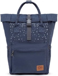 Kinderkraft MOONPACK Pelenkázó Hátizsák Szülőknek, Multifunkcionális Változtatható Alátéttel, Kék 5