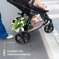 Kinderkraft MOOV CT 3az1-ben Babakocsi Autósülés Kombinációval, Összecsukható, 26 kg-ig, Fekvő Pozíció 3