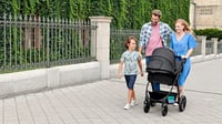 Kinderkraft Moov Multi 3az1-ben Kombinált Babakocsi Szürke 2