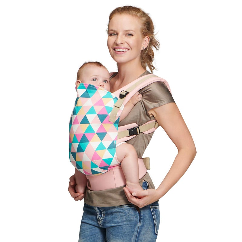 Kinderkraft NINO ergonomska nosiljka za bebe, od 3 mjeseca do 20 kg - ružičasta