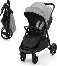 Kinderkraft RINE könnyű babakocsi 22 kg-ig, összecsukható, UV-szűrős vízálló verdák 1