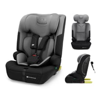 Kinderkraft Safety FIX 3 PRO i-Size gyerekülés 76-150 cm, 15 hónap-12 év, Isofix, 5 pontos biztonsági heveder, állítható fejtámla, szürke 1