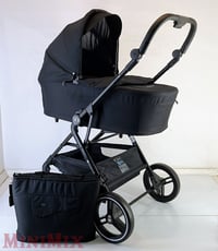 KINDERKRAFT SELECT Yoxi 2in1 Pure Black kombinált babakocsi 5