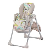 Kinderkraft TASTEE sklopiva hranilica s dvostrukim pladnjem - ružičasta 2