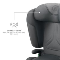 Scaun auto Kinderkraft UNITY2 i-Size 100-150 cm Isofix gri, husă respirabilă — pătat, carcasă uzată în partea din spate (stare: vezi poza 2) 8