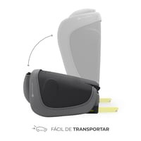 Scaun auto Kinderkraft UNITY2 i-Size 100-150 cm Isofix gri, husă respirabilă — pătat, carcasă uzată în partea din spate (stare: vezi poza 2) 6