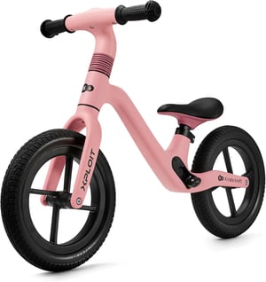 Bicicletă de echilibru Kinderkraft XPLOIT, de la 80 cm, 2+ ani - roz