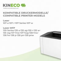 Kompatibilný toner Kineco W1106A 106A pre HP LaserJet série 107a, 107w, MFP 130, 135, 137, 138 2