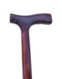 Drevená vychádzková palica KINEPHARMA s T-rukoväťou, 92 cm (pre telesnú výšku 1,65 – 1,85 m) 1