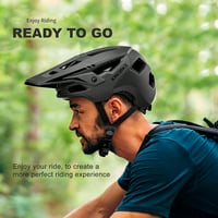 KINGBIKE Kerékpáros Sisak Lecsatolható Napellenzővel MTB Férfi Női Felnőtt 6